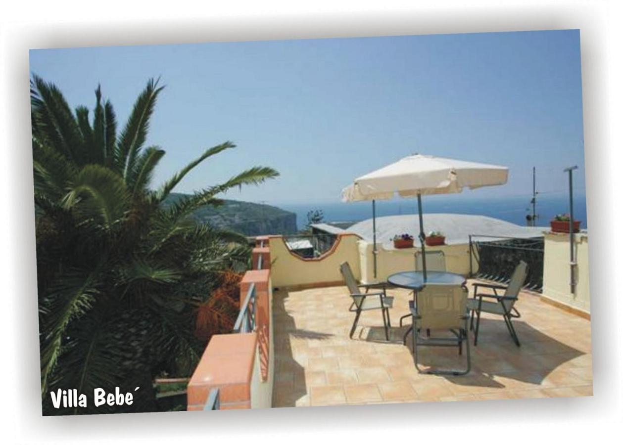 Villa Bebe' Vico Equense Exteriör bild